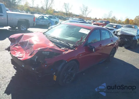 2025 Hyundai Elantra N Line z USA, uszkodzony, nr VIN KMHLR4DF5SU061506